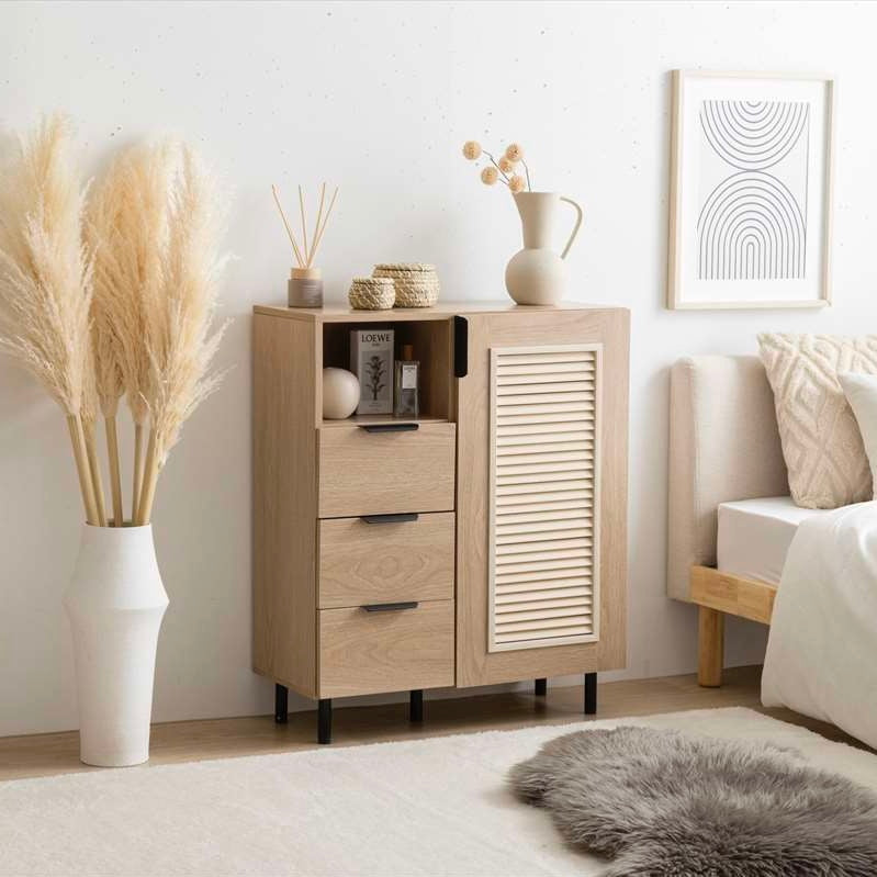 キャビネット｜ルーバー扉付きキャビネット - territory