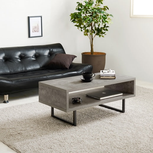 テーブル｜コンクリ風ローテーブル - territory