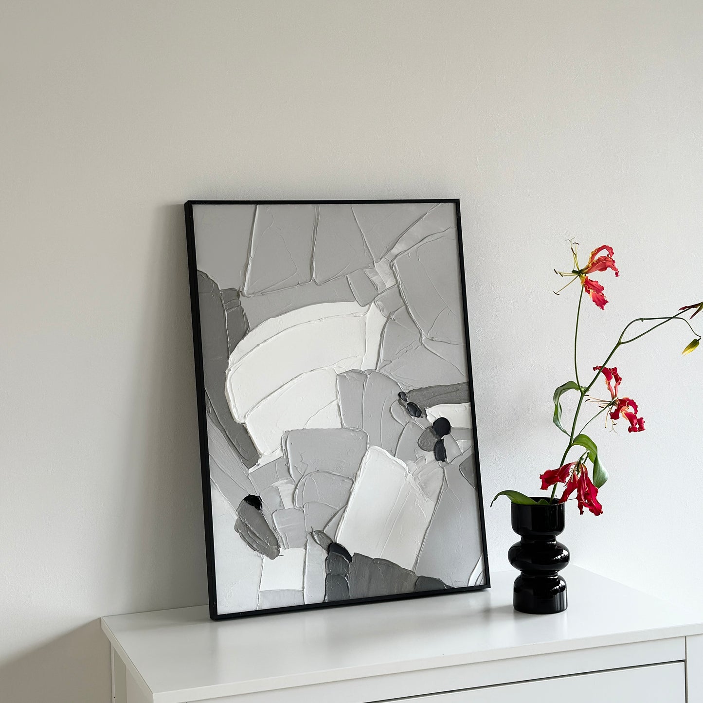 テクスチャーアート|monochrome