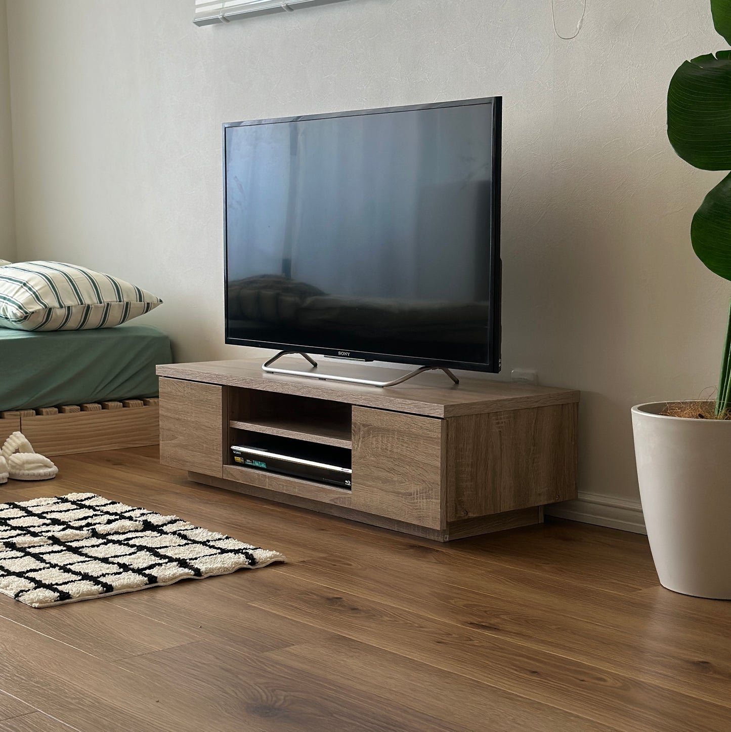 ホワイトオークのテレビボード