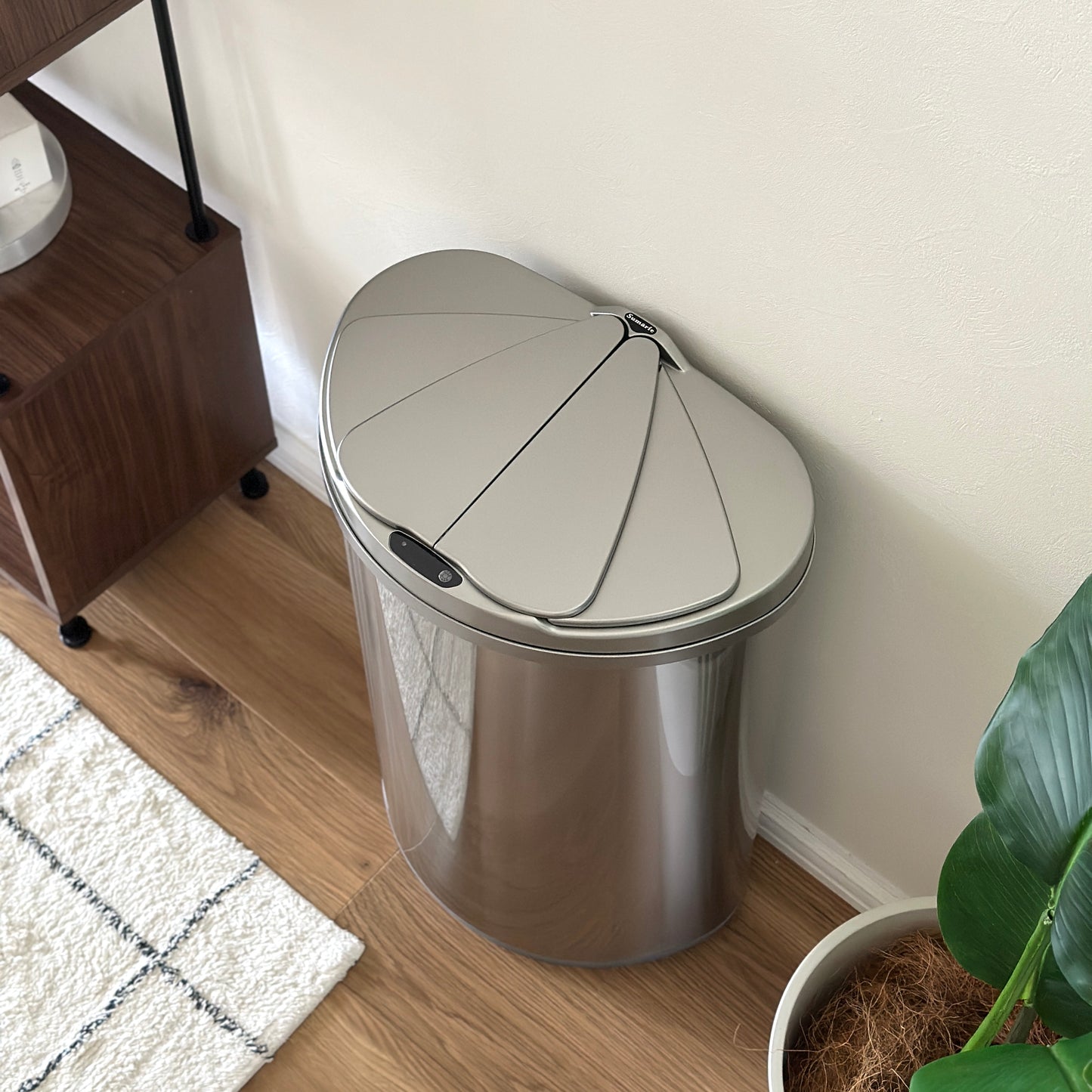 センサー開閉ステンレスダストボックス 47L