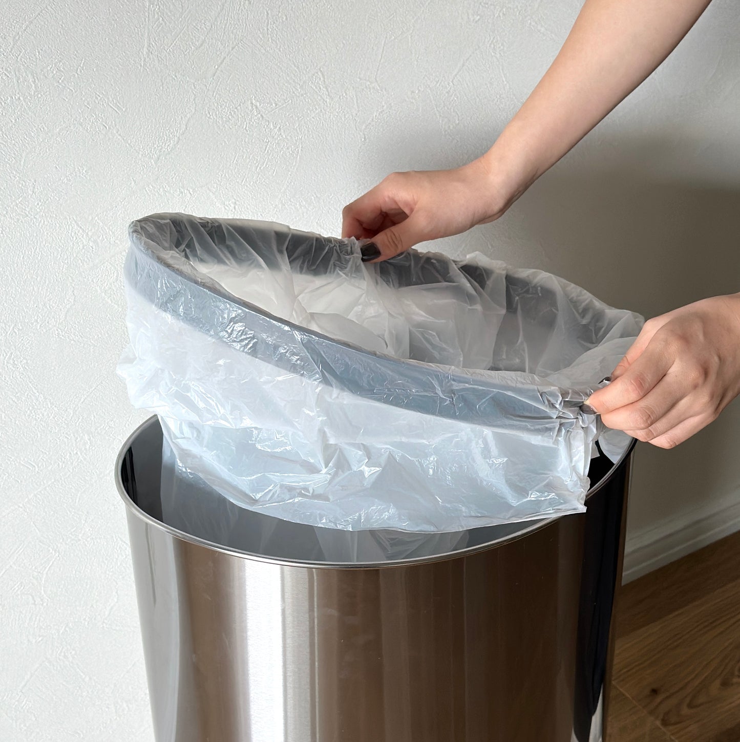 センサー開閉ステンレスダストボックス 47L