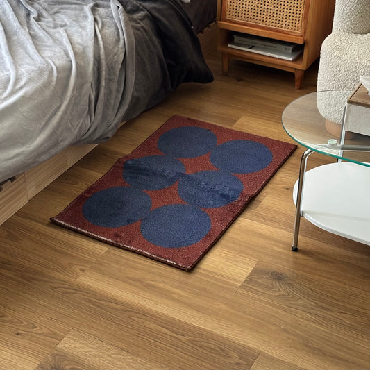 モダンサークルラグ