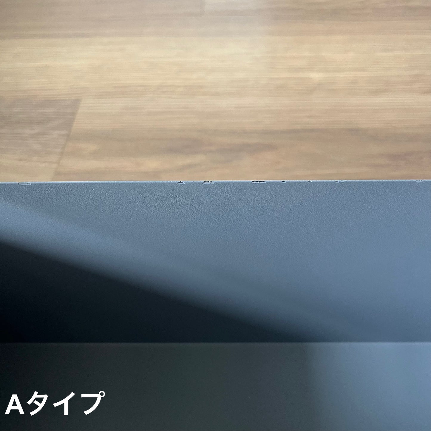 【outlet】ハンドル付スクエアコンテナ グレー