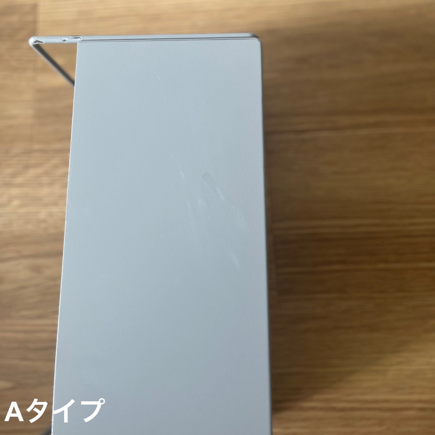 【outlet】ハンドル付スクエアコンテナ グレー