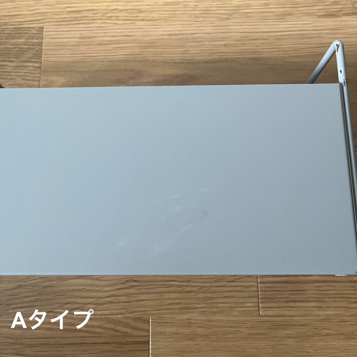 【outlet】ハンドル付スクエアコンテナ グレー
