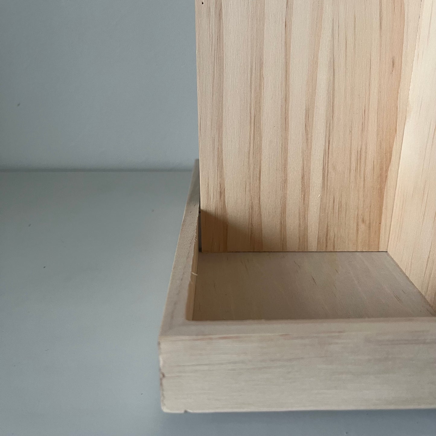 ウッド素材の回転式ラック