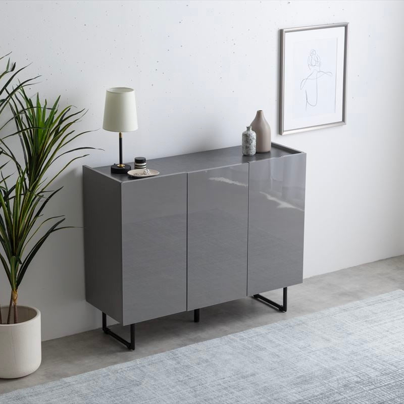 [幅100cm]2way石目柄サイドボード