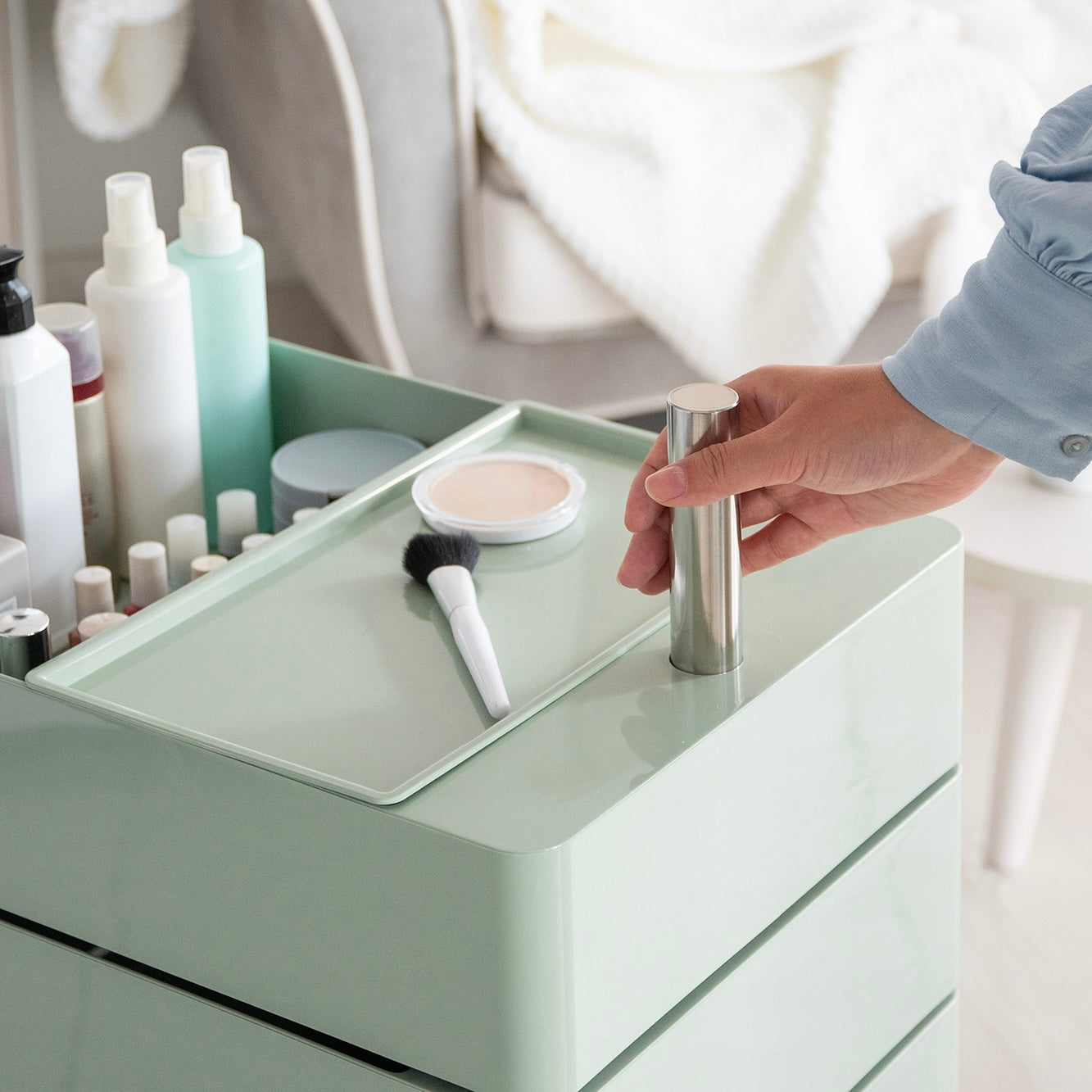 サイドテーブルワゴン