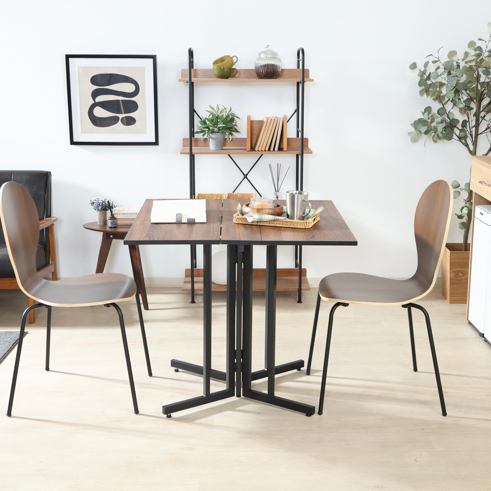 ダイニングテーブル｜折り畳みスクエアテーテーブル - territory