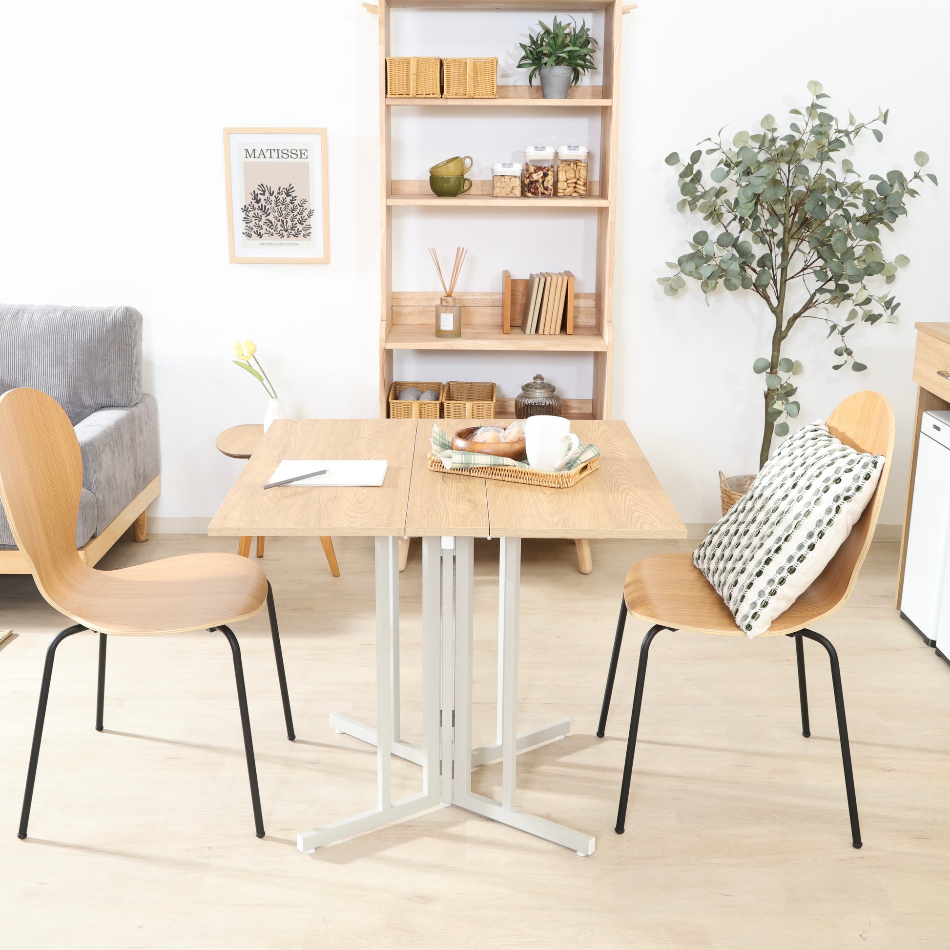 ダイニングテーブル｜折り畳みスクエアテーテーブル - territory