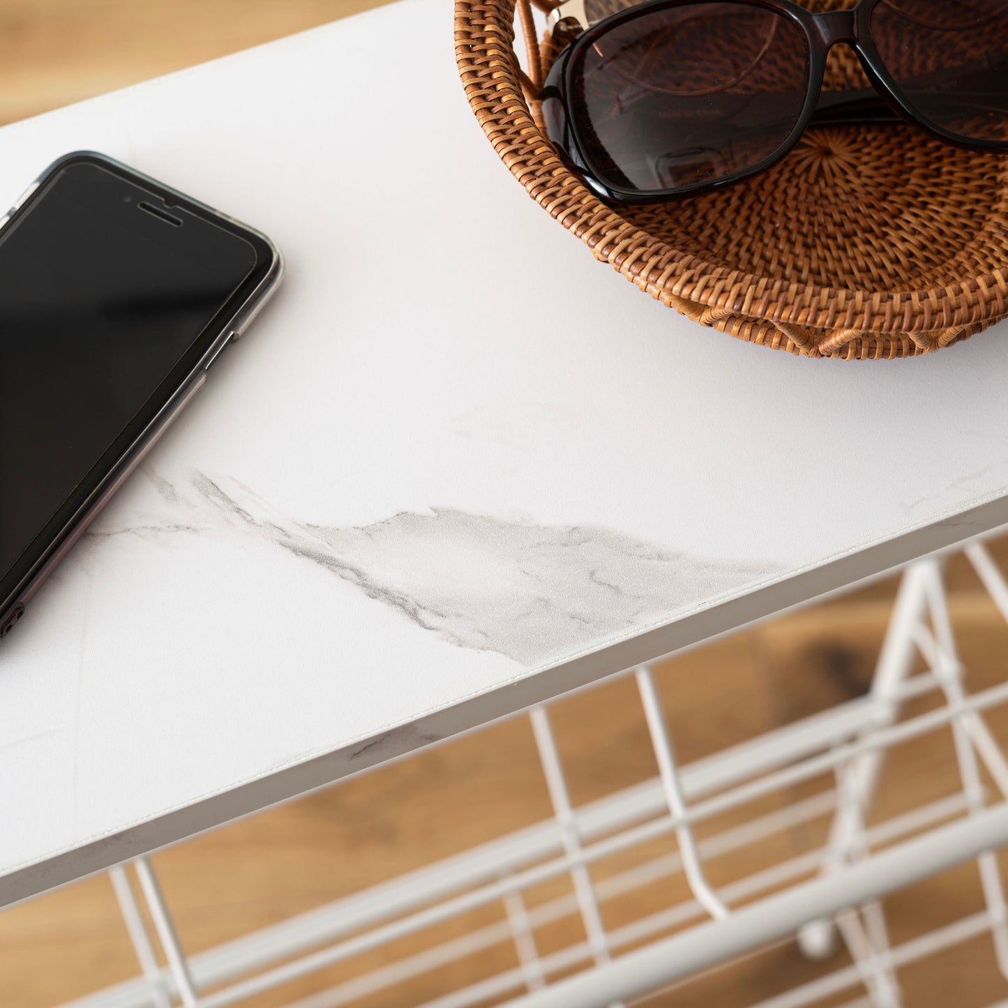 石目調シューズラック