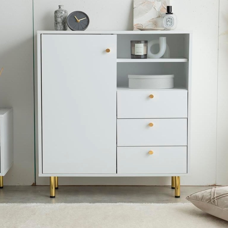 ゴールド脚付きキャビネット