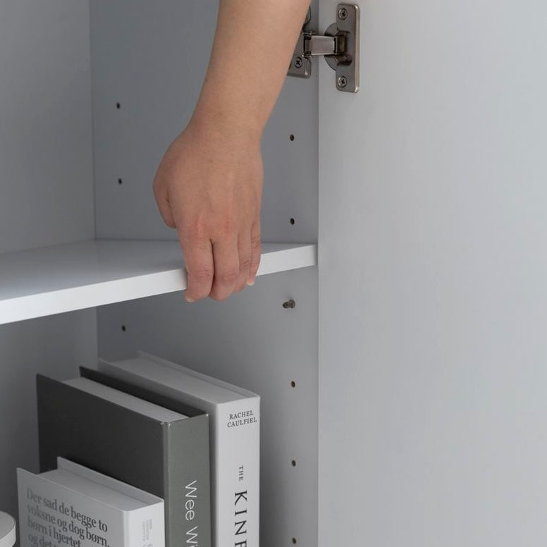 [幅70cm]2way石目柄キャビネット