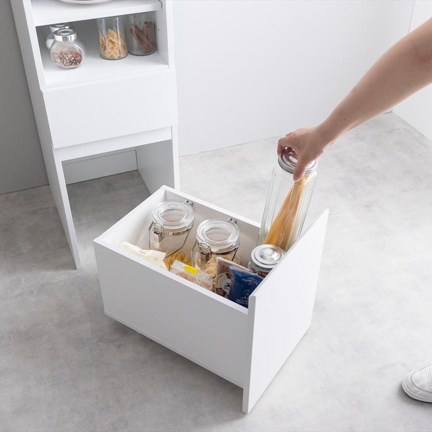 隙間キッチンボードの引き出し部分