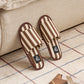 Roomnhome｜こっくりストライプルームシューズ