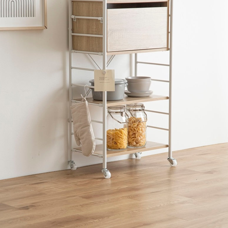 [幅50cm]引き出し付きシェルフ