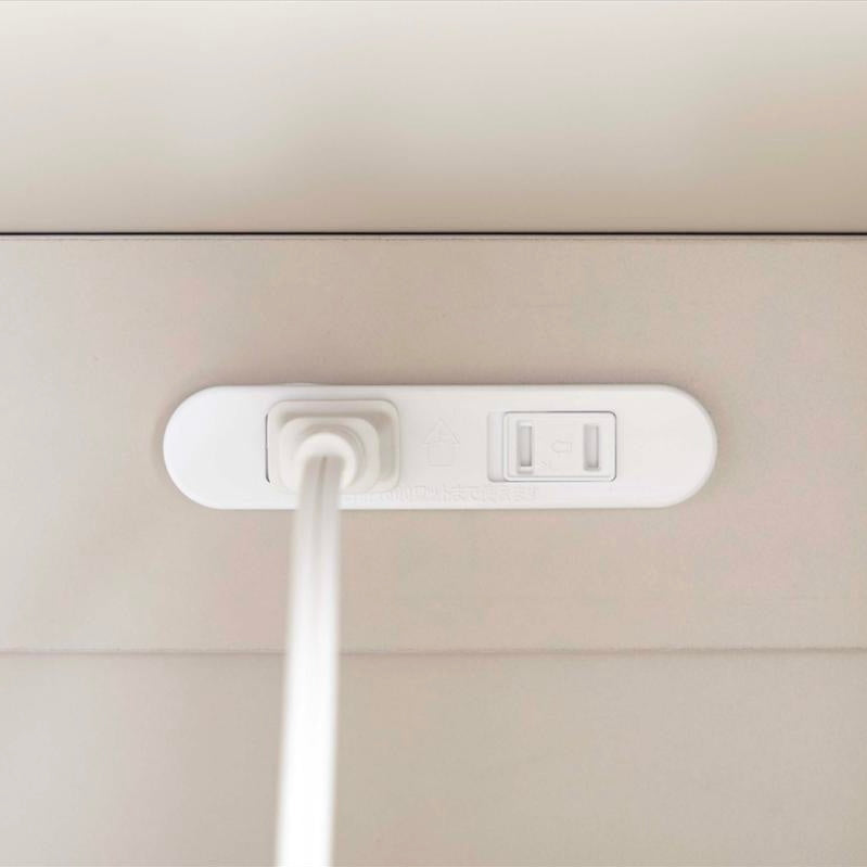 レンジ台のコンセント部分