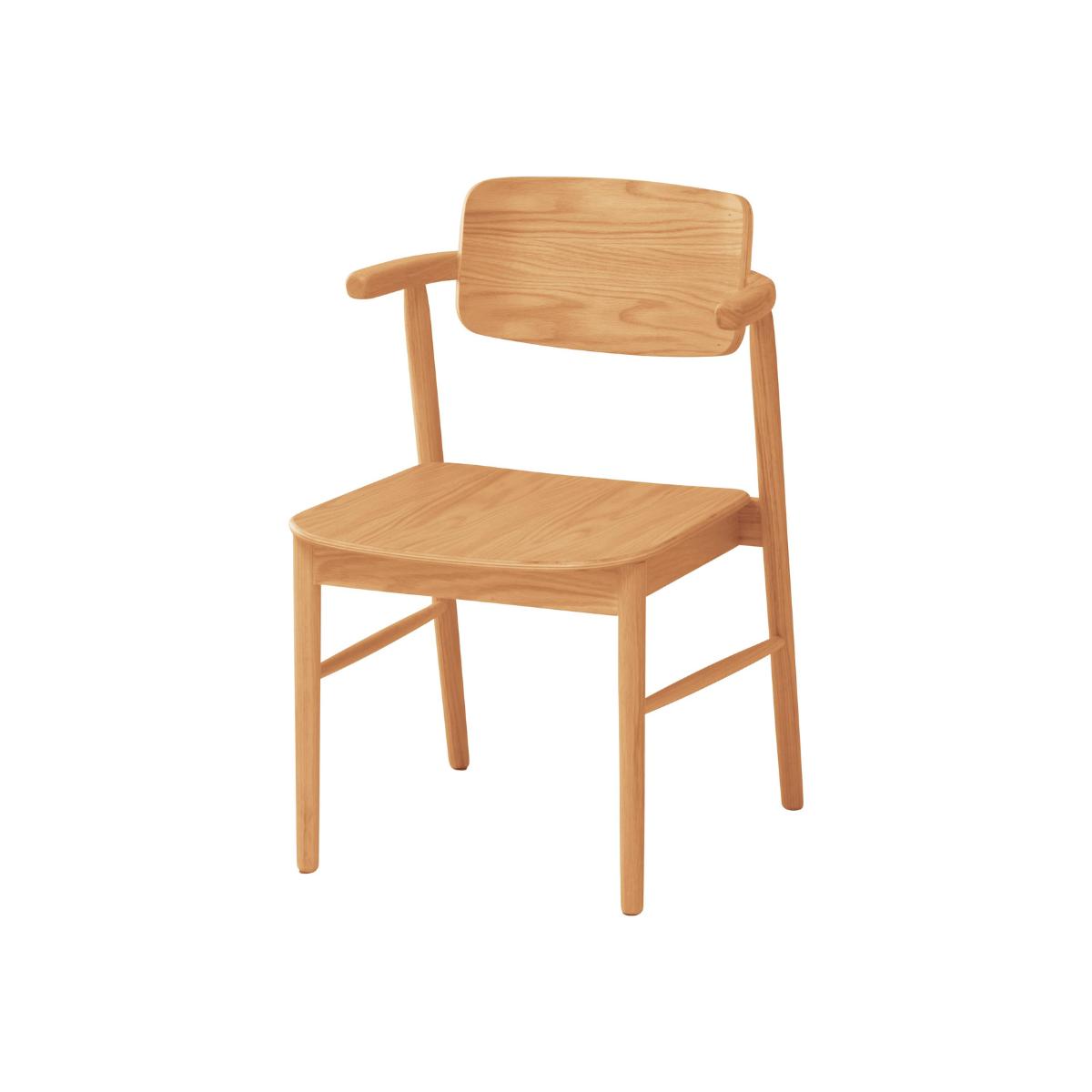 ヌークダイニングハーフアームチェア