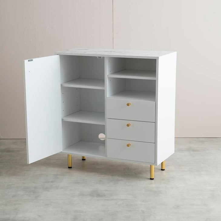 ゴールド脚付きキャビネット