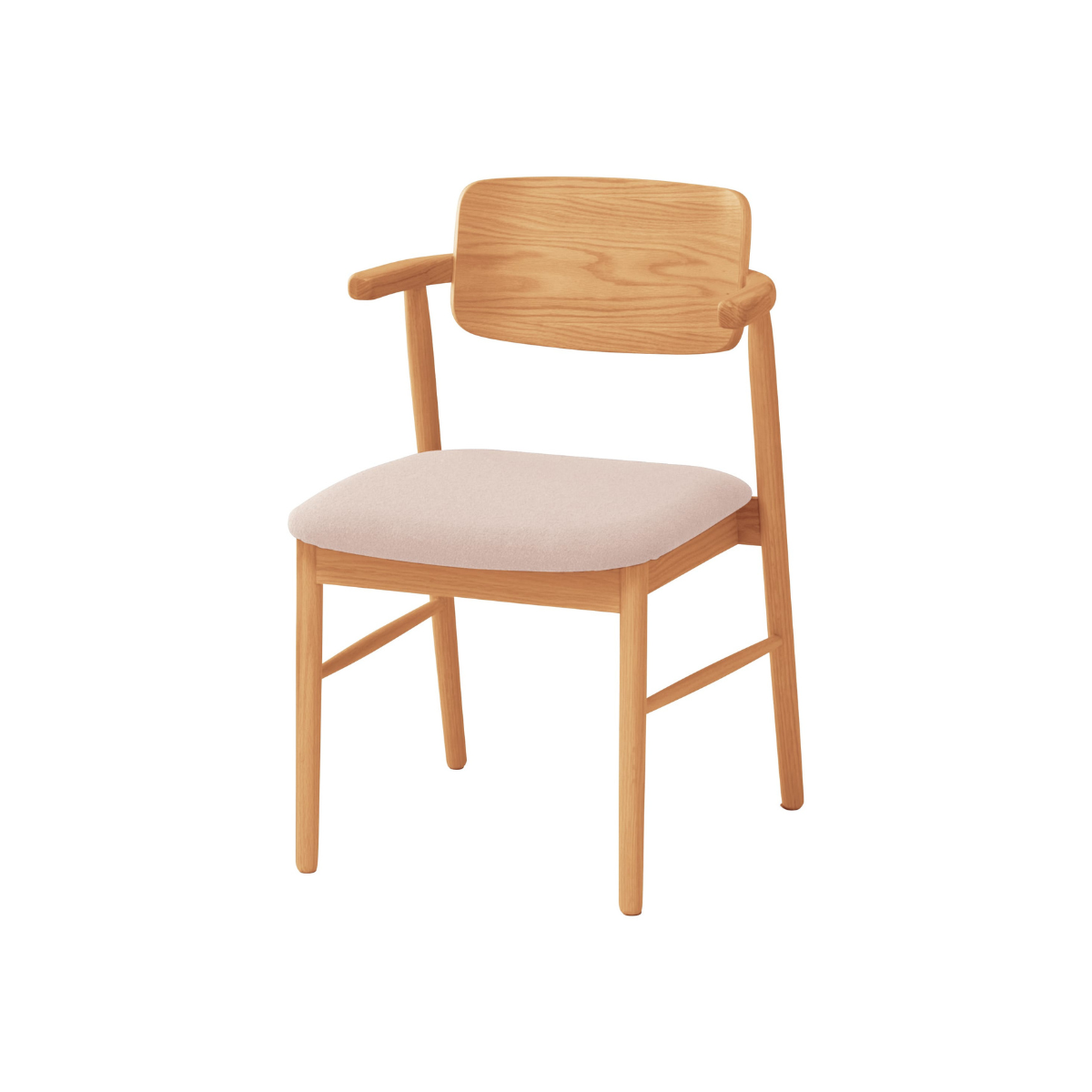 ヌークダイニングハーフアームチェア