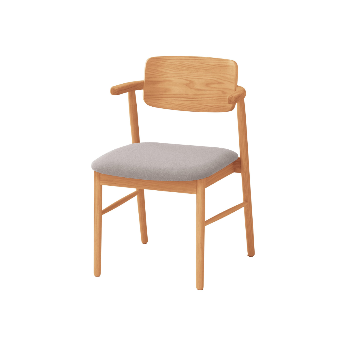 ヌークダイニングハーフアームチェア