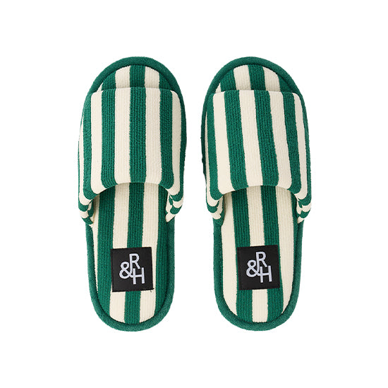 Roomnhome｜こっくりストライプルームシューズ