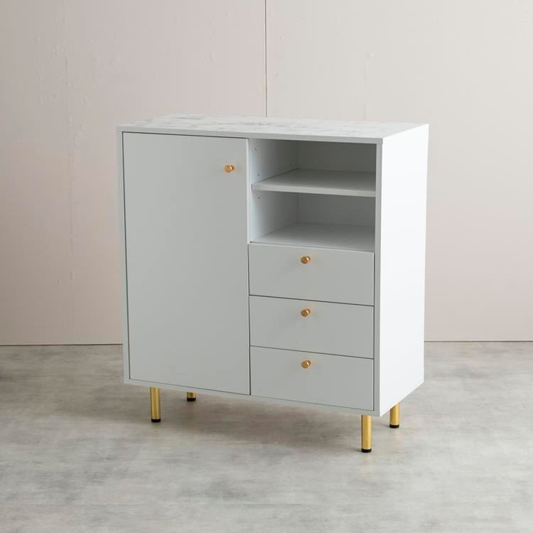 ゴールド脚付きキャビネット