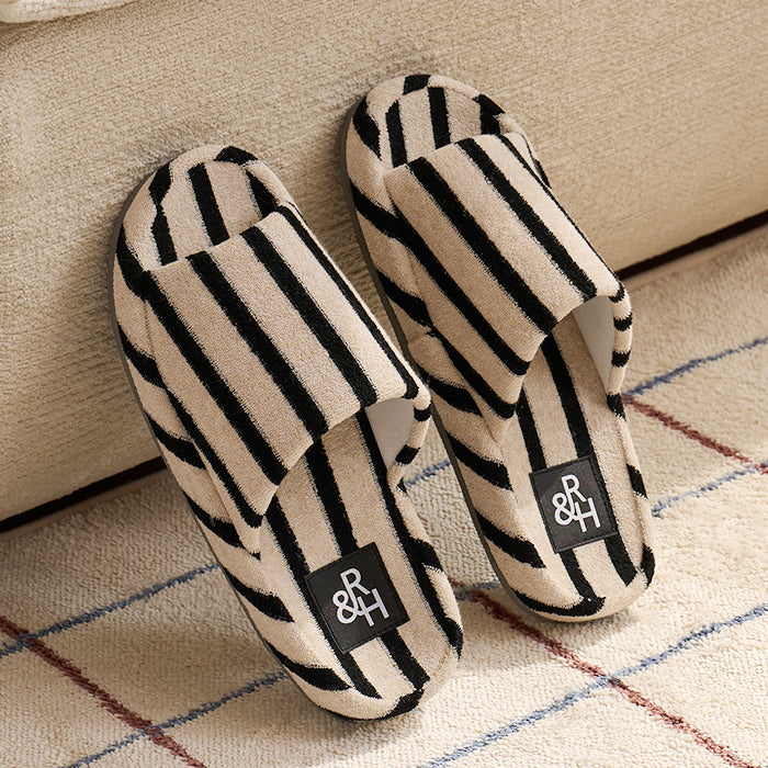 Roomnhome｜パイルストライプスリッパ