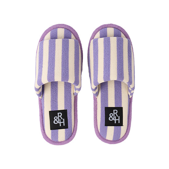 Roomnhome｜こっくりストライプルームシューズ