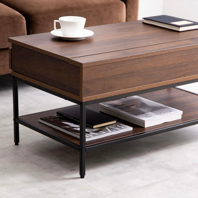 [幅80cm]昇降式センターテーブル