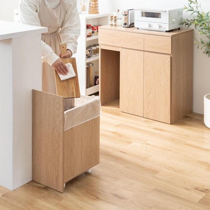 ゴミ箱付きキッチンカウンター