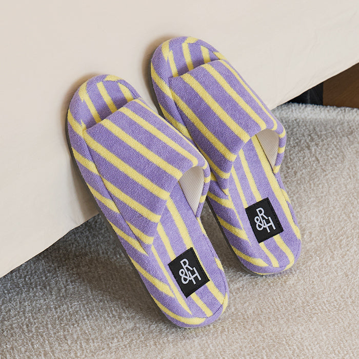 Roomnhome｜パイルストライプスリッパ