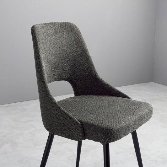 回転ファブリックダイニングチェア