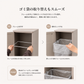 ベージュのプッシュ扉式ダストボックスで取り外し可能な金属フレーム付きのプラスチック製ゴミ箱
