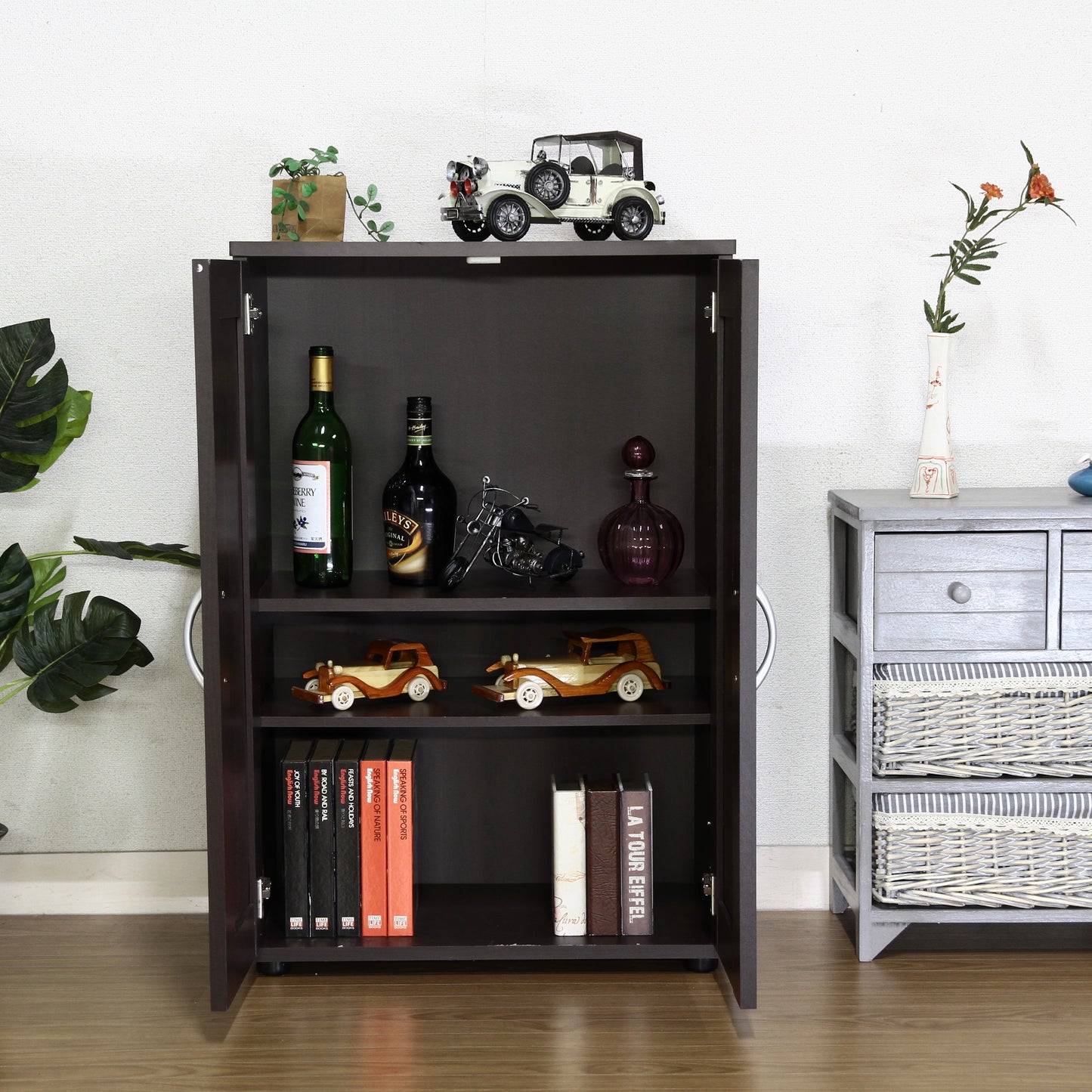 扉収納シューズラック