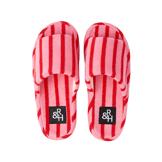 Roomnhome｜パイルストライプスリッパ