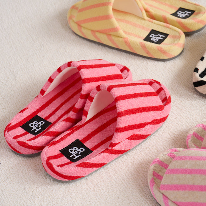 Roomnhome｜パイルストライプスリッパ