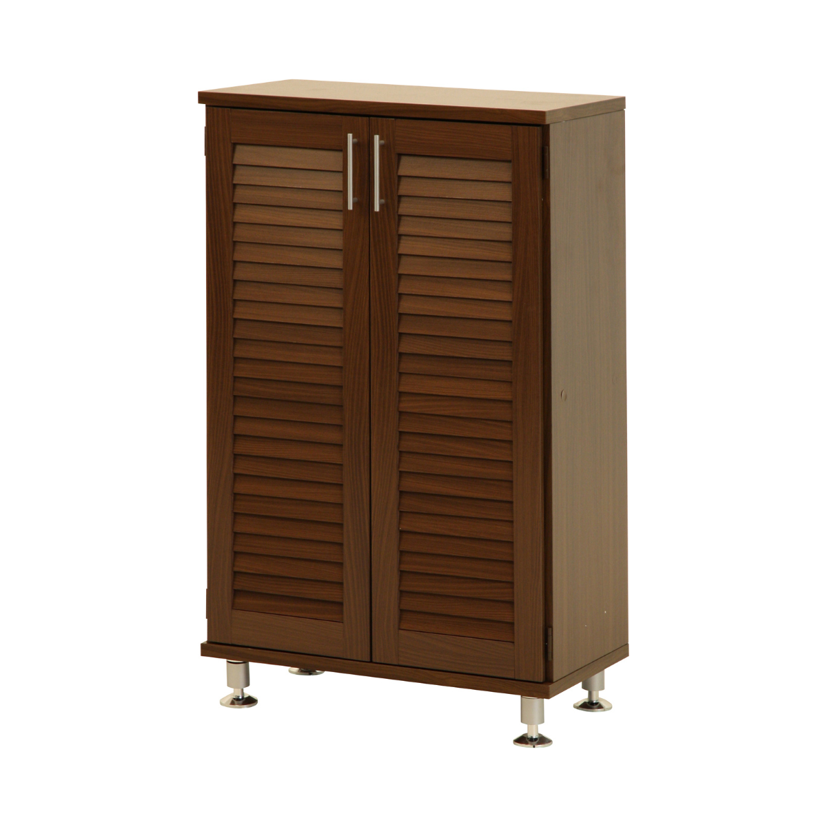 脚付きルーバーシューズボックス