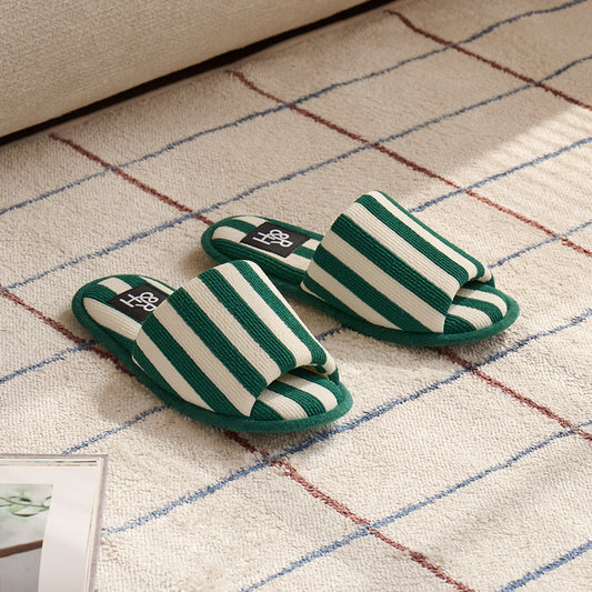 Roomnhome｜こっくりストライプルームシューズ