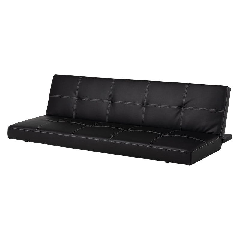 2wayレザー調ソファベッド