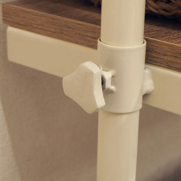 突っ張りハンガーラックのつまみ部分