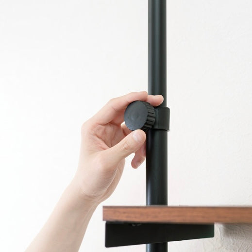 [幅70cm]洗濯機上突っ張り式ランドリーラック