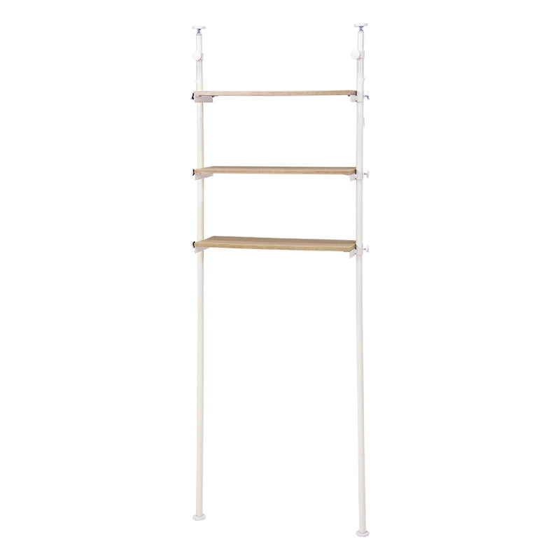 [幅70cm]洗濯機上突っ張り式ランドリーラック