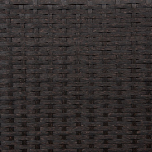 キャスター付ラタン調収納ボックス