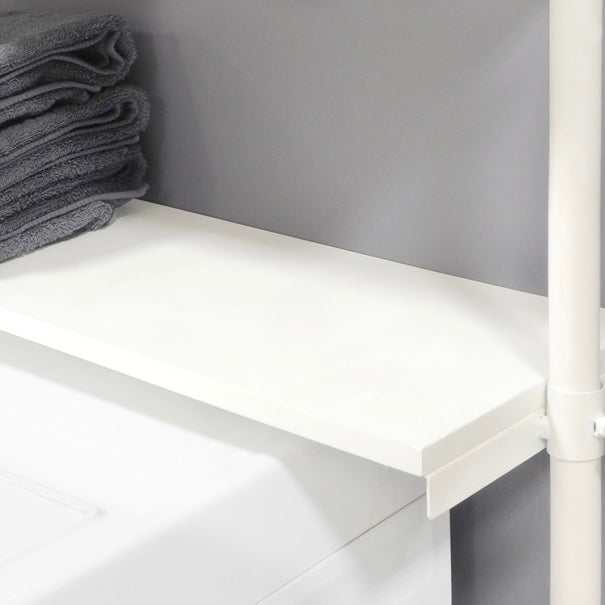 [幅70cm]洗濯機上突っ張り式ランドリーラック