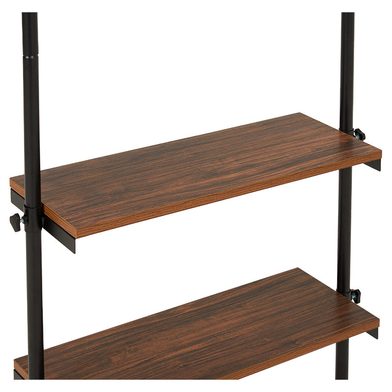 突っ張り伸縮ハンガーラック