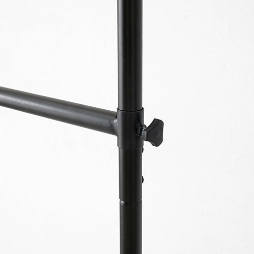 突っ張り伸縮ハンガーラック