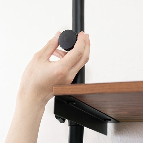 突っ張り伸縮ハンガーラック