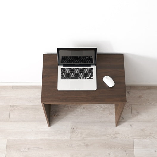 コの字型ウッドデスク